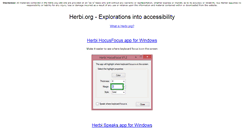 Desktop Screenshot of herbi.org